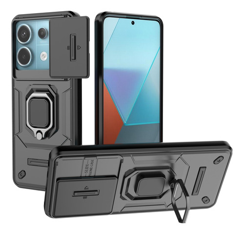 Funda Carcasa Con Soporte Para Poco X6 /redmi Note 13 Pro 5g