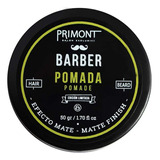 Pomada Mate Barberia X 50 Grs Primont