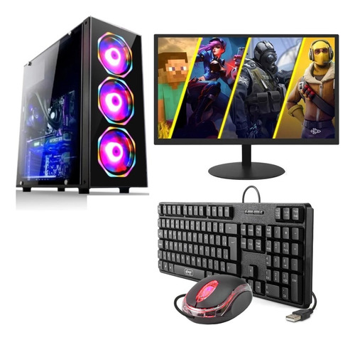  Pc Gamer I7 16gb Ssd 1tb Mon. 21 Tecl/mouse Wifi Bluetooth