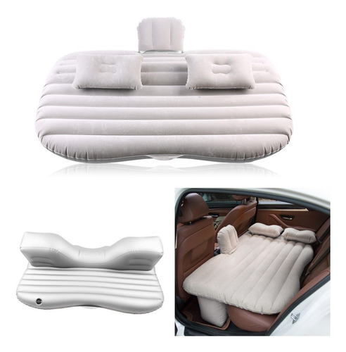 Cama Inflable Colchón De Auto Asiento Trasero Pvc