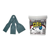 Sellador Flex Seal Pasta 3 Lb (blanco) + Set De 3 Cuchillos