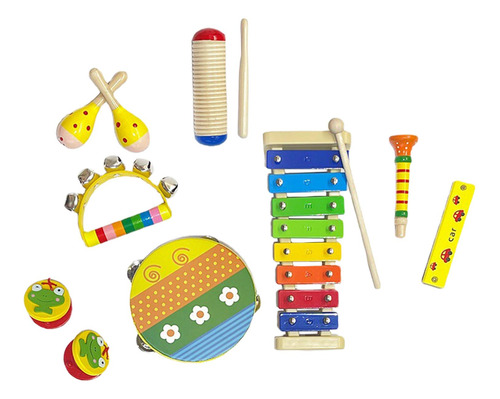 Instrumento De Percusión Montessori, Juguete Estilo A