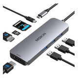 Adaptador Usb C A Hdmi Dual Multipuerto