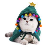 Aruoy Capa De Disfraz De Gato De Navidad Con Estrella Y