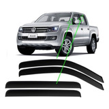 Kit De Deflectores Delanteros Y Traseros Para Amarok 2016