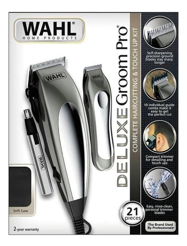 Maquina De Peluquería Wahl Deluxe Groom Pro 79305-3608