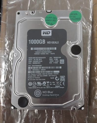 Hd  Western Digital Wd10ealx 1tb Sata-1tb