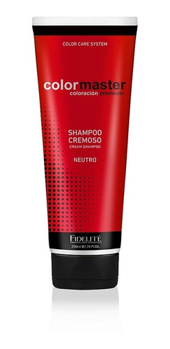 Shampoo Cremoso Neutro Colormaster Ph 6,5 230ml Fidelite