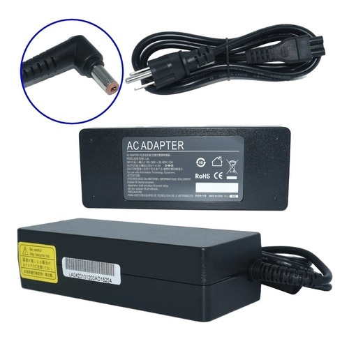 Cargador 20v 4.5a Lenovo Ideapad B470e B470g B560 B570e Seri