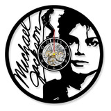 Reloj Corte Laser 2593 Michael Jackson Rostro Y Firma