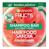 Shampoo En Barra Garnier Fructis Hair Food Sandia 60 Gr