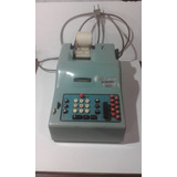 Máquina Calculadora Y Registradora Antigua Olivetti