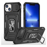 Case Antichoque Para iPhone 13 Pro Max Color Negro 