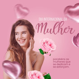 Pack Canva Dia Da Mulher 8 De Março Editável 10 Artes