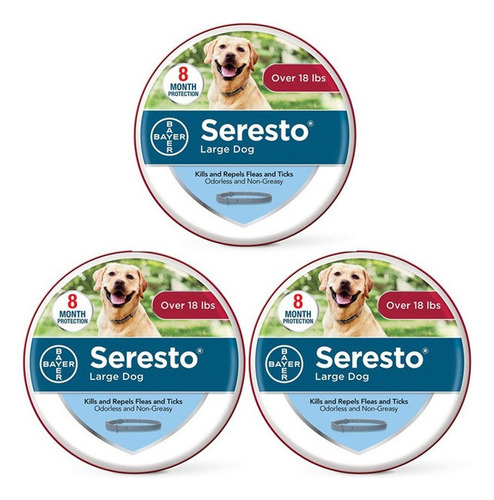 Collar Antipulgas Y Garrapatas Bayer Seresto For Perros 3