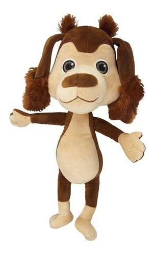 Perro Chocolo Peluche Oficial 30 Cm Aprox