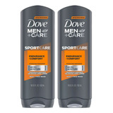 Dove Men, Sportcare Body Y Face Wash, Kit De 2 Piezas
