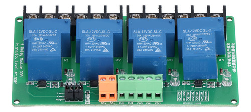 Relé Del Módulo De Control De Circuito, 4 Canales, 30 A, Alt