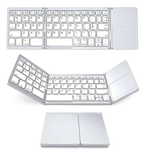 Ultra-slim Foldable Bluetooth Mini Keyboard With Touchpad 1