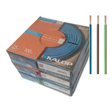 Pack 3 Rollos Cable Unipolar 4 Mm Kalop Cat5 X 100 Mts.