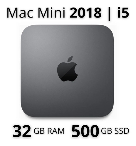 Apple Mac Mini 2018 | I5 | 3.0ghz | 32gb | 500gb Ssd | Usado