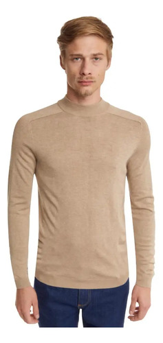 Sweater Abrigador Moda Next & Co Beige Caballero 3407 | Envío gratis