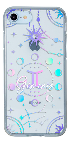 Funda Para iPhone Uso Rudo Para Mujer Signo Zodiaco Géminis