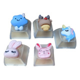  Keycap Teclado Personalizado Kawaii Cute Juego Completo