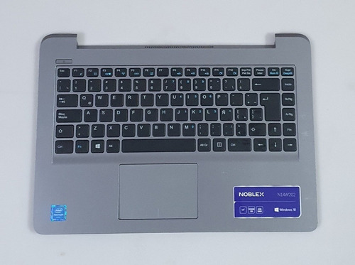 Teclado C/carcaza + Touchpad Netbook Noblex N14w202