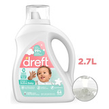 Jabon Liquido Ropa Bebé Dreft Active Baby 2.72 Litros