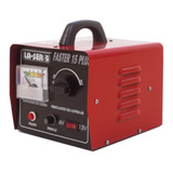 Cargador De Baterias Auto 6v 12v 15amp Amperimetro Laser Reg