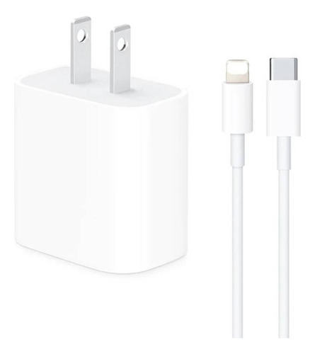 Cargador Carga Rapida + Cable Para iPhone X/11/12/13