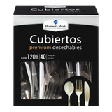 Cuchara Cuchilla Y Tenedor Premium Reutilizable Desechable