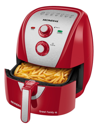 Fritadeira Sem Óleo Air Fryer 6l Afn-60-ri Mondial 220v