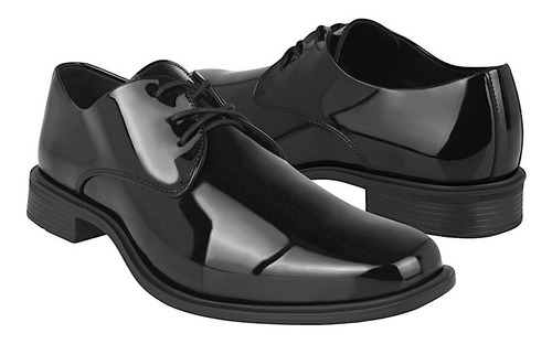 Zapatos Caballero Stylo 8019 Charol Negro