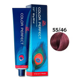 Kit Tintura Wella  Color Perfect Color Perfect Tom 55.46 Para Cabelo