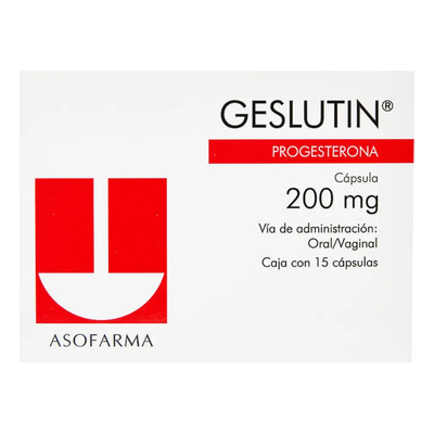 Geslutin Cápsula 200 Mg Caja Con 15 Cápsulas | Envío gratis