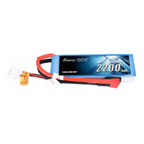 Bateria Lipo 7.4v 2200mah 45c 2s T Plug Gens Ace