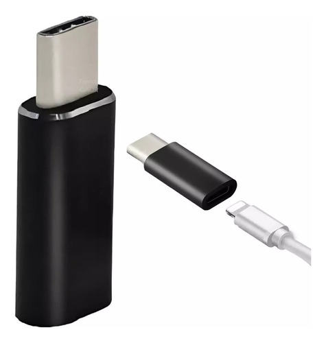 Adaptador Lightning A Usb C Macho Carga Portatil 