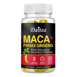 Maca Negra,roja Y Amarilla  120 Cápsulas De 10000mg