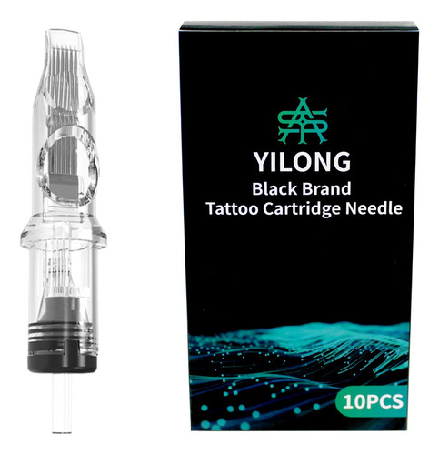 Cartucho Para Tatuaje Profesional M1 Magnum 10 Pzs Yilong Calibre De Las Agujas 1215