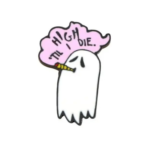 Pin De Fantasma | Broche Divertido De Halloween