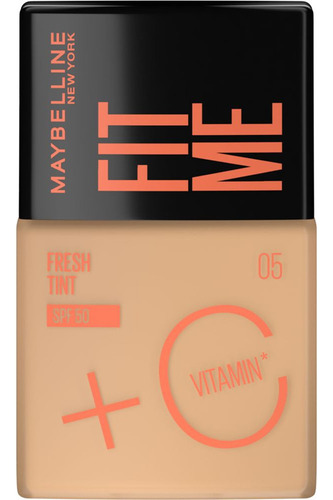 Base De Maquillaje Fit Me Fresh Tint Spf50 Maybelline Tono [5