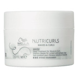 Wella Professionals Nutricurls - Máscara De Nutrição 150ml