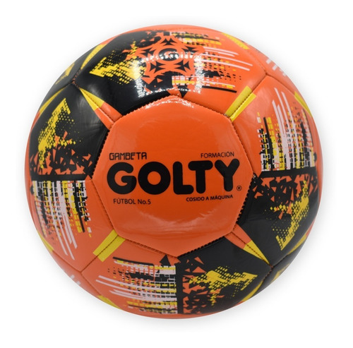 Balon De Futbol Golty Gambeta Formacion Niños N.5 Color Naranja