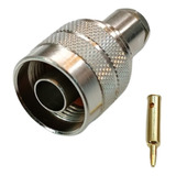 Conector N Macho Prensa Cabo Coaxial Rg58 Rgc58 Lmr195 Cm-74