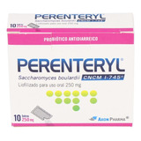 Perenteryl Probiótico  Pediatrico 10 Sobres De 250 Mg