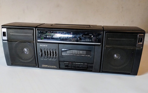 Radiograbador Sony Cfs-1020s, Usado, Casetera A Reparar