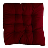 Assento Para Cadeira Futon 60x60cm - Vinho