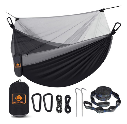 Camping Hammock With Net,travel Portable Lightweight Hamm...
